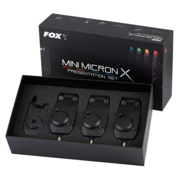 Fox Mini Micron X 3 Rod elektromos kapásjelző szett