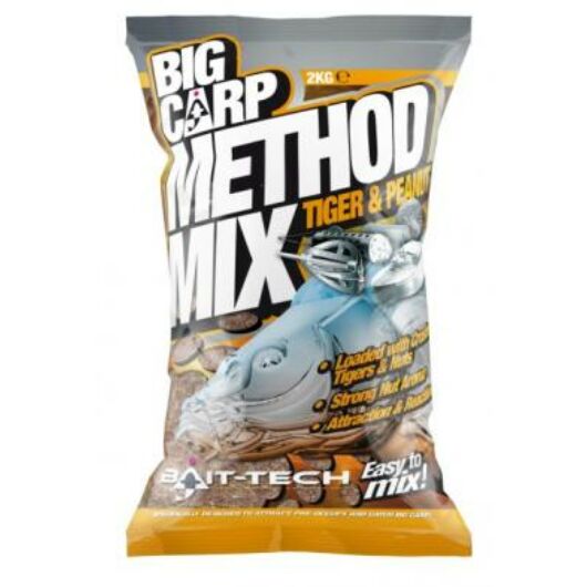 Bait Tech Big Carp Method Mix Tiger & Peanut 2 kg