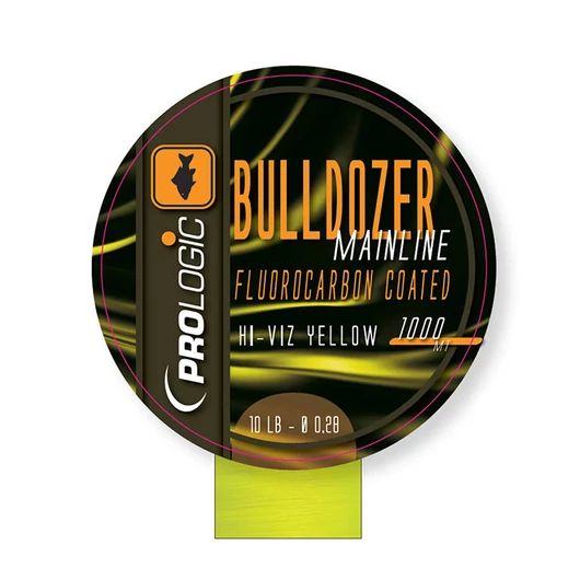 Prologic Bulldozer Fluorocarbon Coated Fluo Yellow monofil zsinór