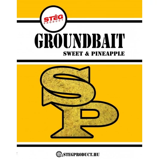 Stég Product Sweet Pineapple Groundbait édes ananász etetőanyag