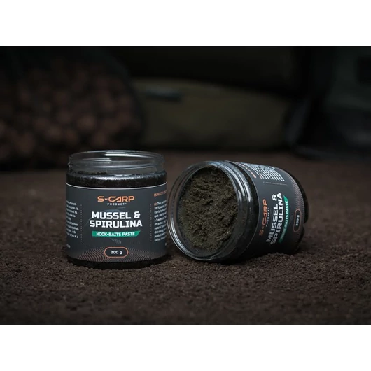 S-Carp Mussel & Spirulina Hookbait Paste horogpaszta 300 g