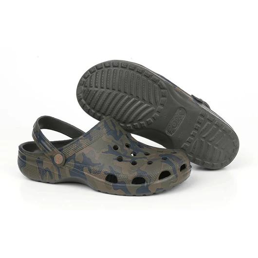 Fox Chunk Camo Clogs terepmintás papucs