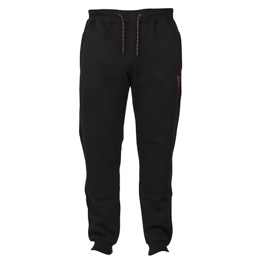 Fox Collection Orange & Black Jogger melegítő nadrág