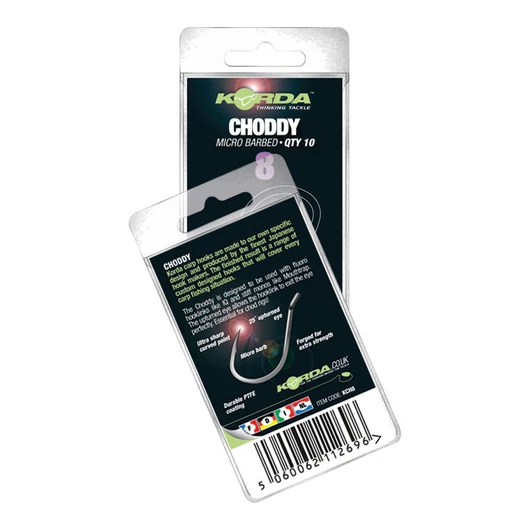 Korda Choddy Hook pontyozó horog