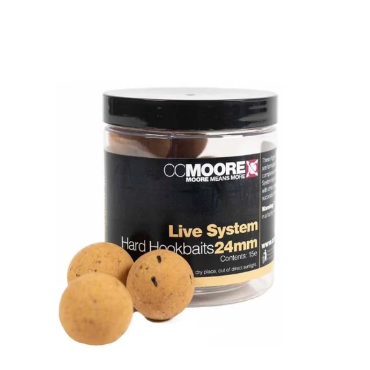 CC Moore Live System Hard Hookbait 24mm keményített horogcsali