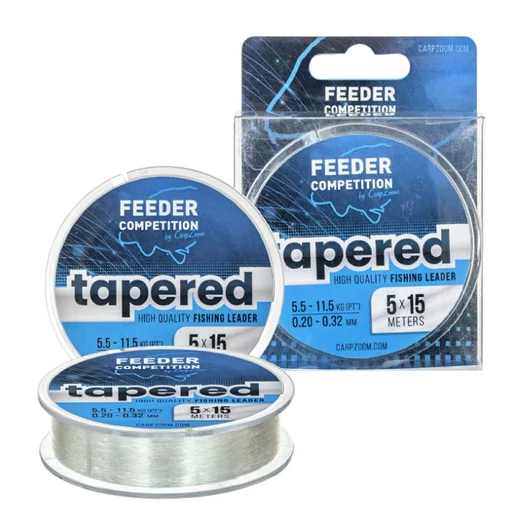 Carp Zoom Feeder Competition Tapered vékonyodó előtétzsinór