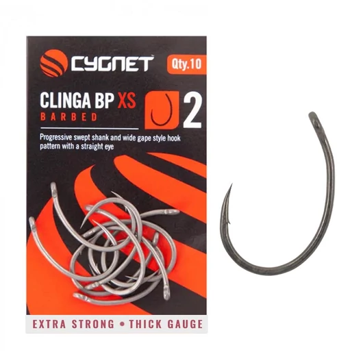 Cygnet Clinga BP XS Barbed Hooks pontyozó horog 2