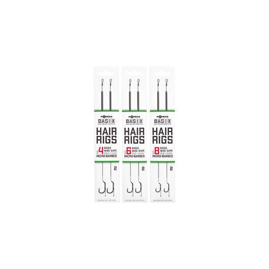 Korda Basix Hair Rigs kész szerelék 2db