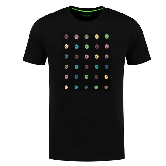 Korda LE Dot Tee Black fekete póló