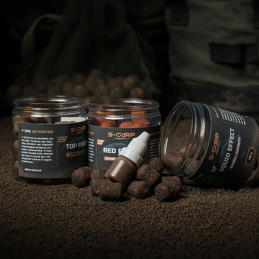 S-Carp Dumbbell Hookbaits csalizó bojli
