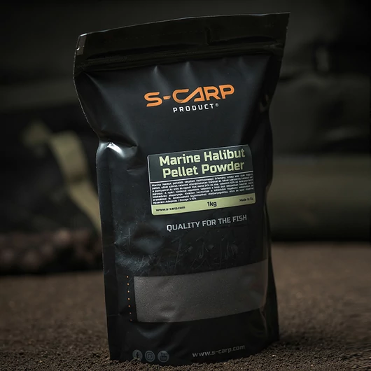 S-Carp Marine Halibut Pellet Powder pellet őrlemény