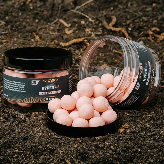 S-Carp Hyper-6 Popup lebegő bojli
