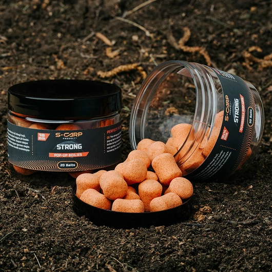 S-Carp Strong Popup lebegő bojli
