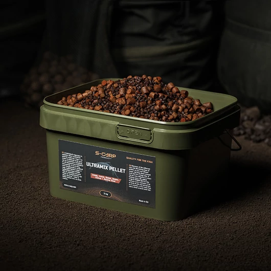 S-Carp Ultramix pellet + Robin Red