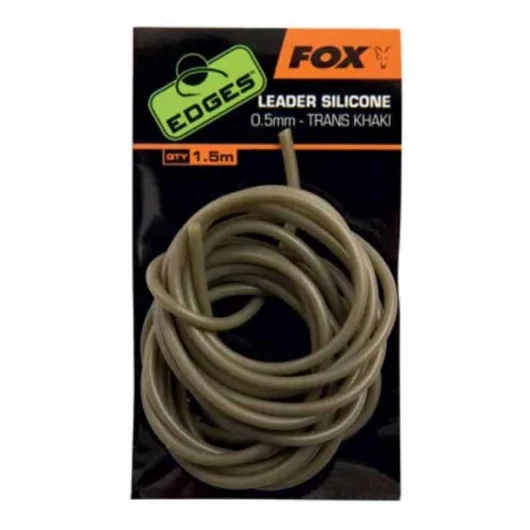 Fox Edges Leader Silicone Trans Khaki 2m gubancgátló cső