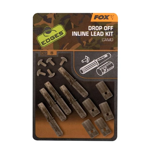 Fox Edges Camo Inline Drop Off Kit ólomelhagyós szerelék