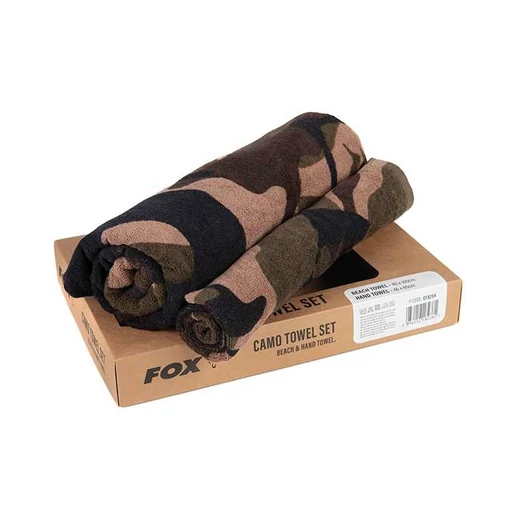 Fox Camo Towel Set strand törölköző szett