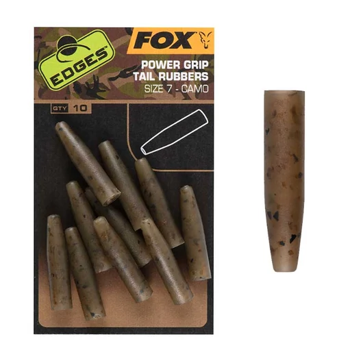 Fox Edges Camo Powergrip Tail Rubbers gumiharang