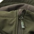 Kép 2/5 - Fox Collection Green & Silver Shell Hoodie kabát