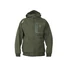 Kép 1/5 - Fox Collection Green & Silver Shell Hoodie kabát