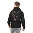 Kép 2/3 - Fox LW Black/Camo Print Zip Hoodie cipzáras kapucnis felső