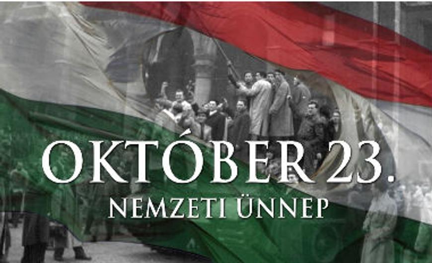 Ünnepi munkarend október 23.