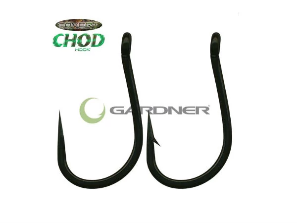 Gardner Covert Dark Chod Hook pontyozó horog