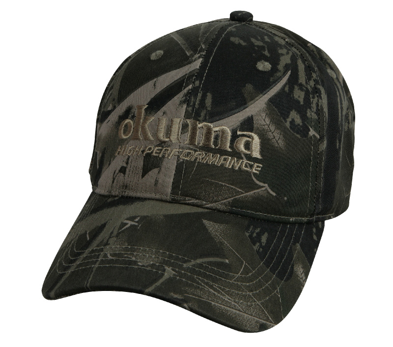 Okuma Full Back Camouflage Hat baseball sapka