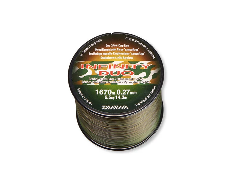 Daiwa Infinity Duo Camo monofil zsinór