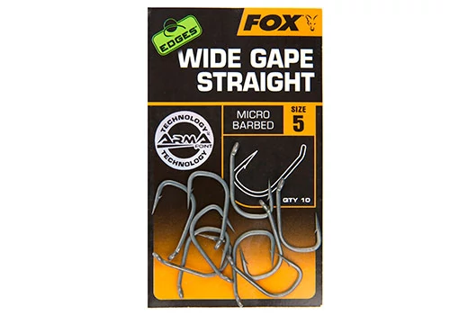 Fox Edges Armapoint Wide Gape Straight Hook pontyozó horog