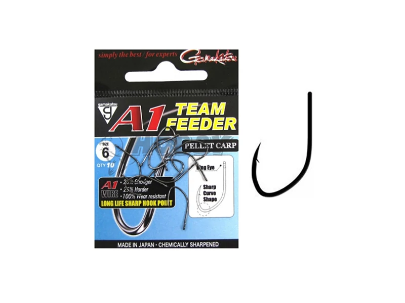 Gamakatsu A1 Team Pellet Carp pontyozó horog