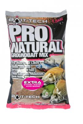 Bait Tech Pro Natural Extra Groundbait etetőanyag 1,5 kg