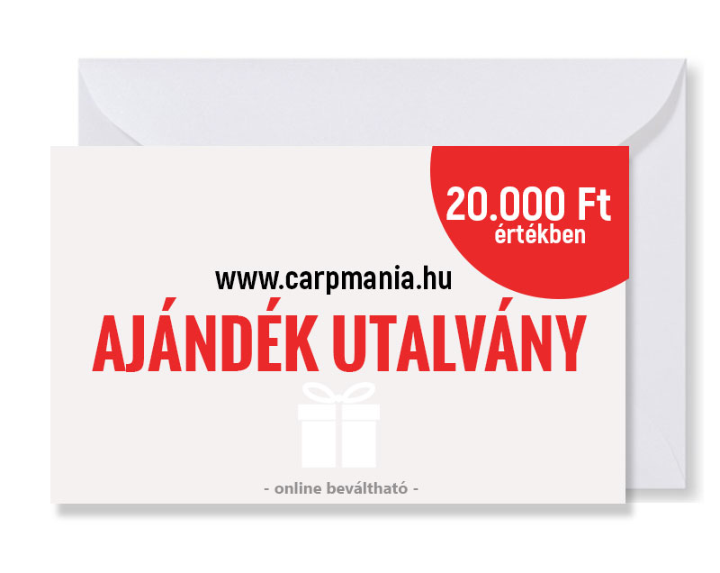 Carpmania ajándék utalvány 20.000.- Ft