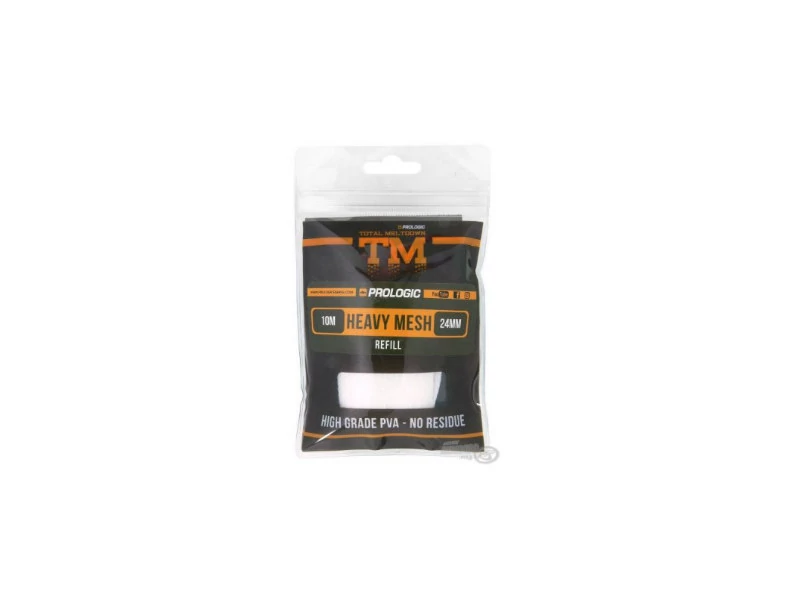 Prologic TM Heavy Mesh Refill erősített Pva háló utántöltő 10m 18mm