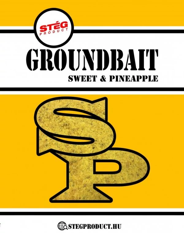 Stég Product Sweet Pineapple Groundbait édes ananász etetőanyag