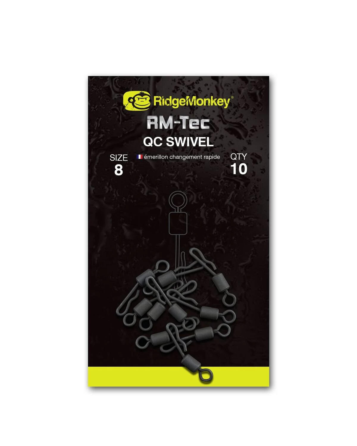 RidgeMonkey RM-Tec QC Swivel gyorskapcsos forgó 8