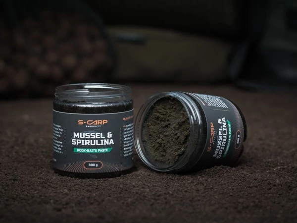 S-Carp Mussel & Spirulina Hookbait Paste horogpaszta 300 g