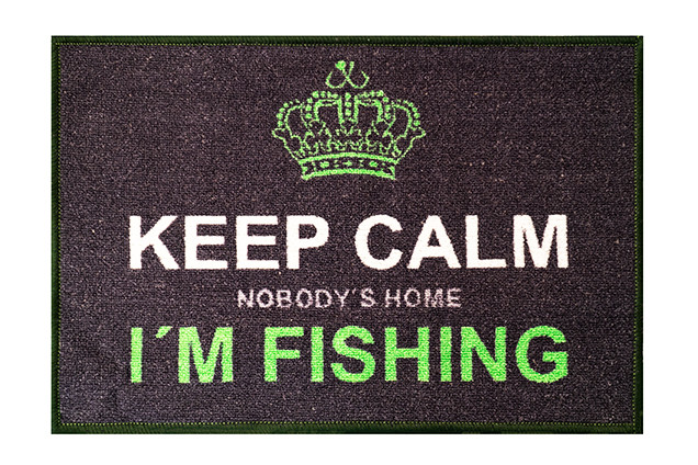 Delphin Keep Calm lábtörlő