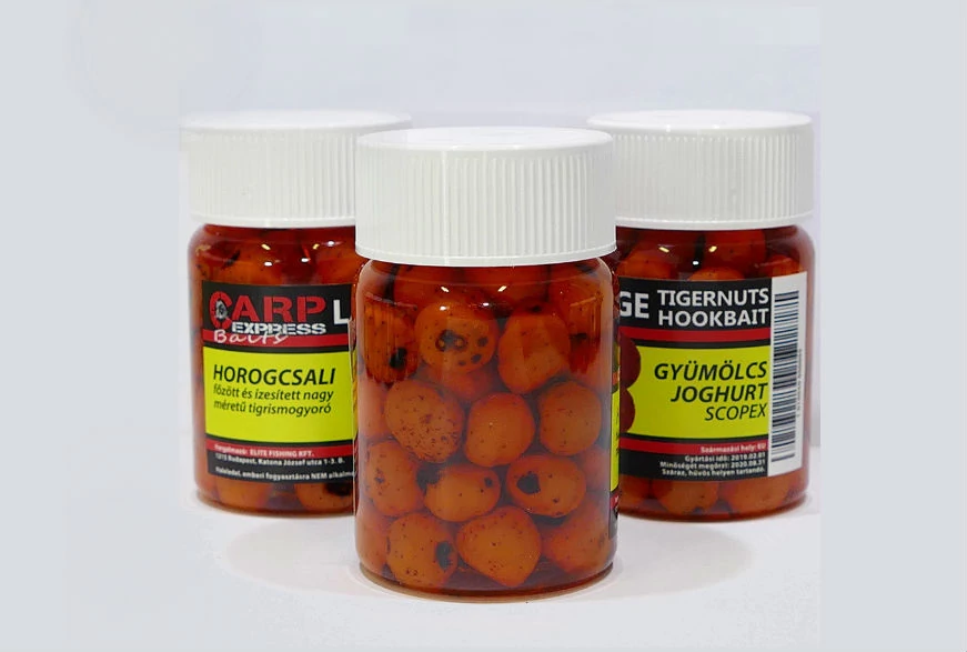 Carpexpress Baits főtt színezett, ízesített tigrismogyoró