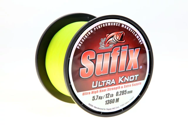 Sufix Ultra Knot Fluo Yellow monofil zsinór