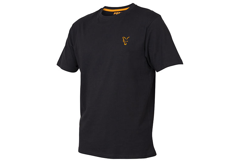 Fox Collection Black & Orange T-Shirt póló