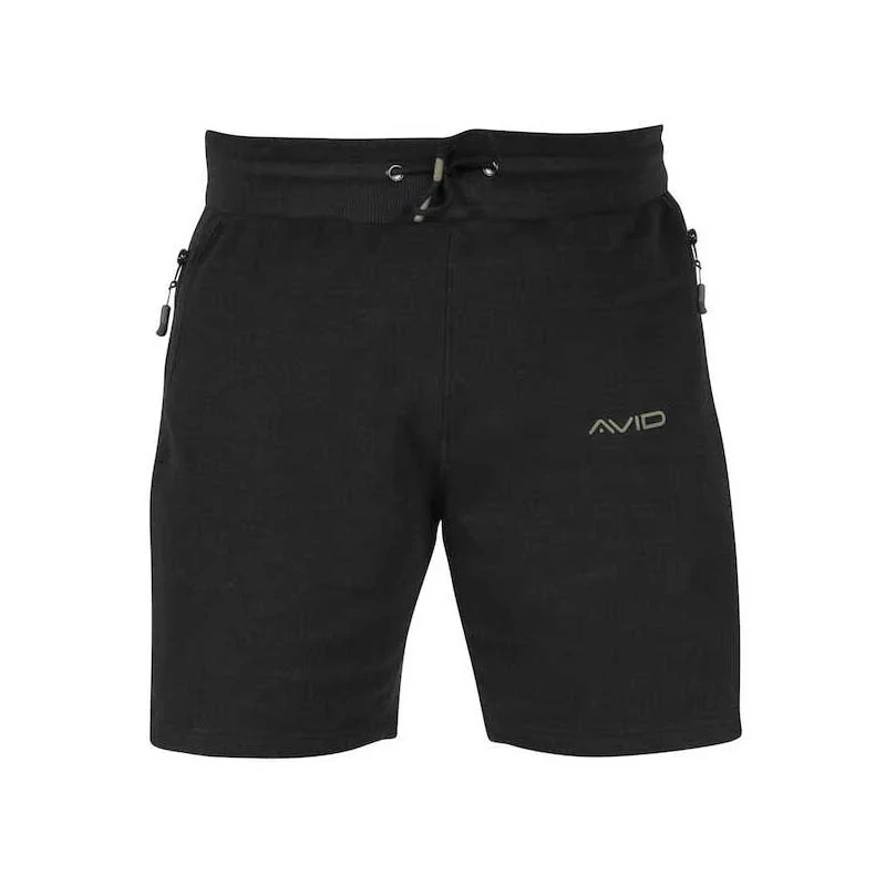 Avid Carp Distortion Black Jogger Shorts rövidnadrág