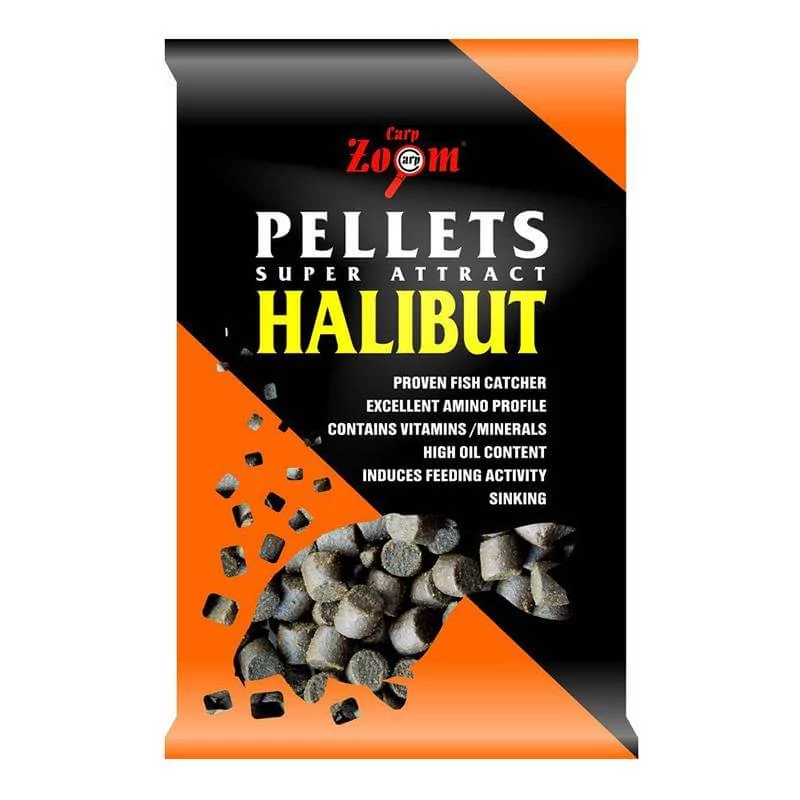 Carp Zoom Halibut pellet 800g