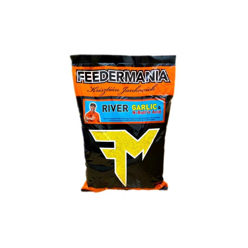 Feedermania River Garlic & N-Butryc etetőanyag 2,5 kg