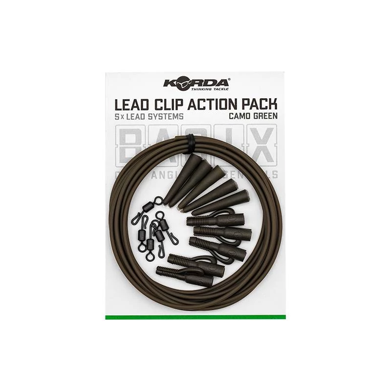 Korda Basix Lead Clip Action Pack ólomklipsz szett 5db