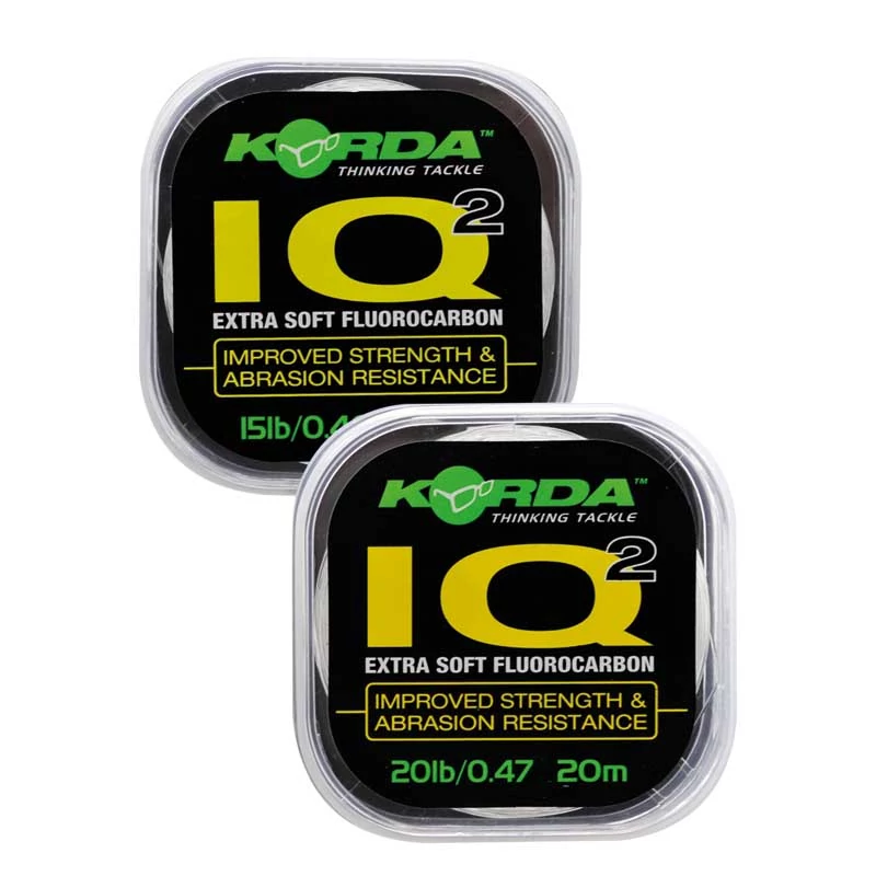 Korda IQ2 Xtra Soft fluorocarbon előkezsinór