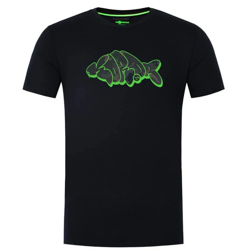 Korda Outline Tee Black póló