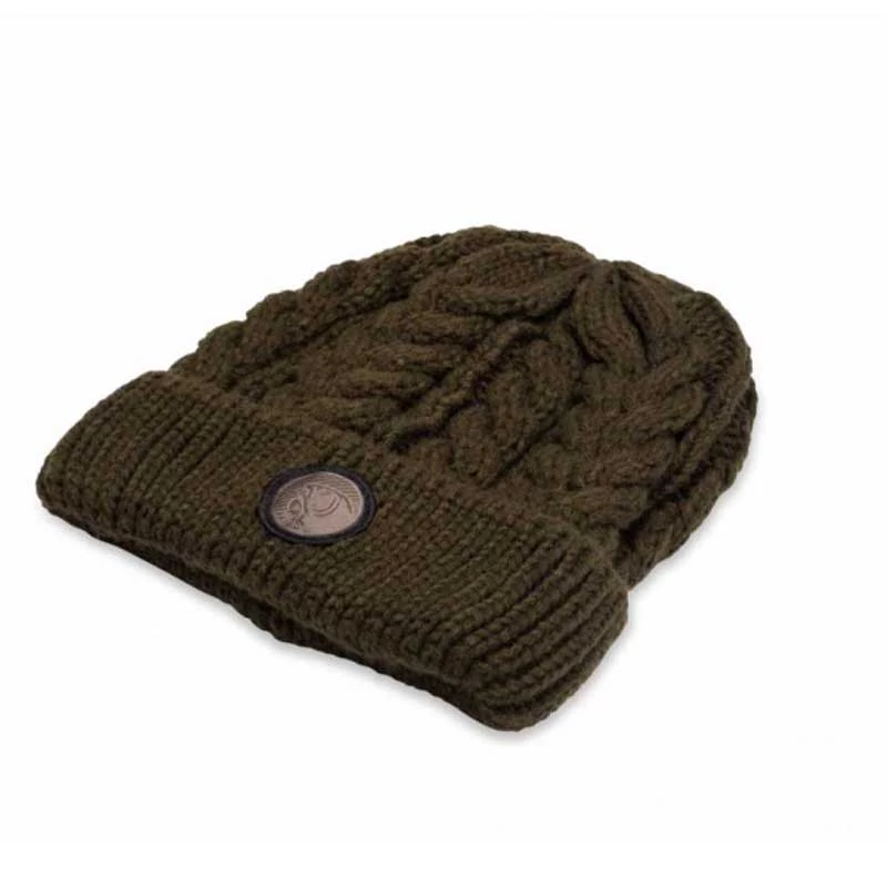Nash Chunky Knit Beanie kötött téli sapka