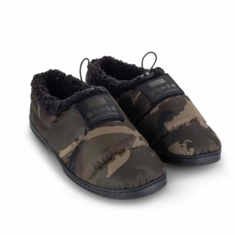 Nash ZT Deluxe Bivvy Slipper Camo sátorcipő 41