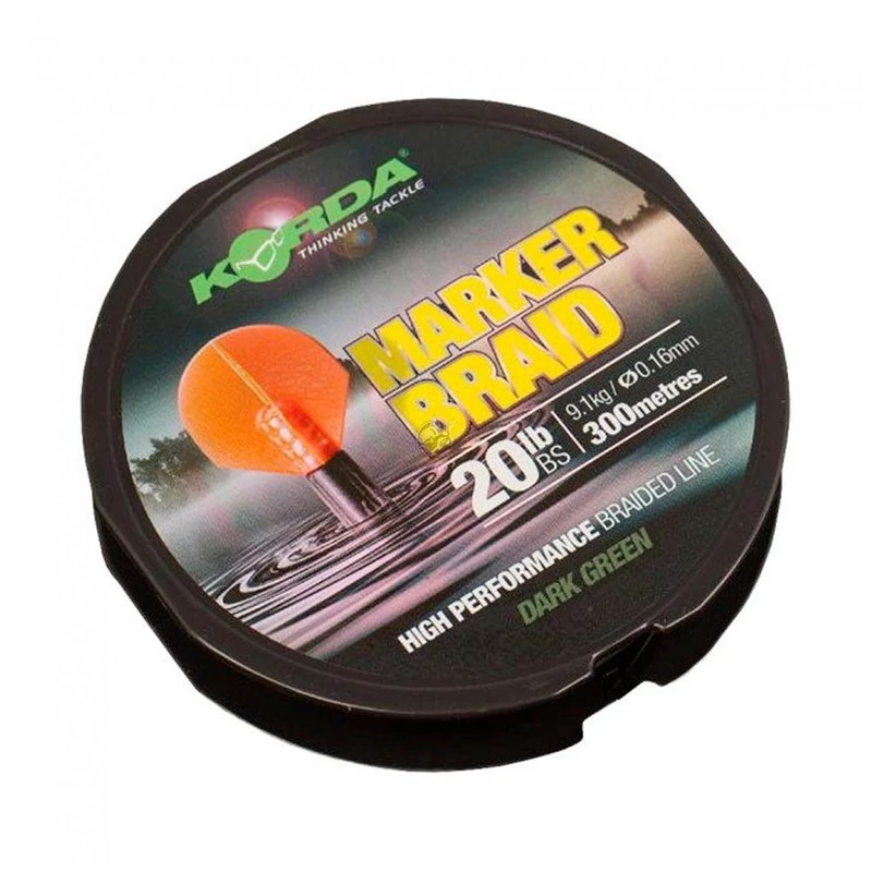 Korda Marker Braid 20lb/0.16mm 300m fonott zsinór